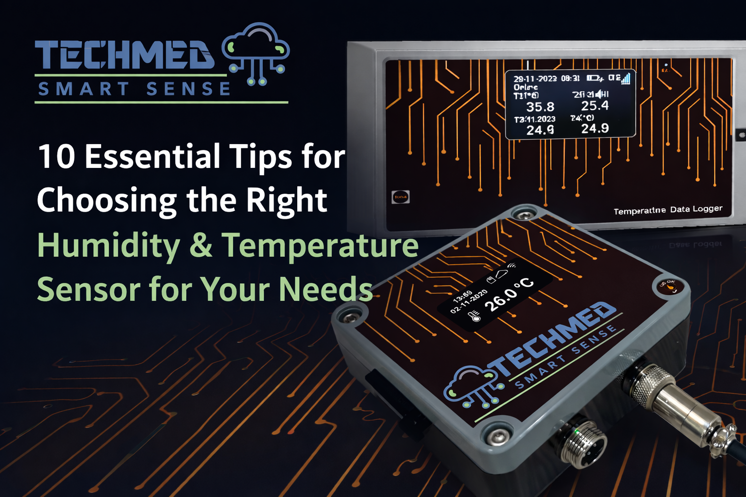 WiFi Temperature & Humidity Sensor in Delhi