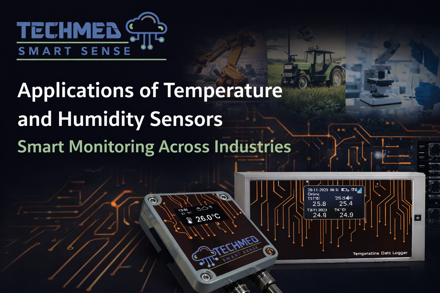 Applications of Temperature and Humidity Sensors — Smart Monitoring Across Industries